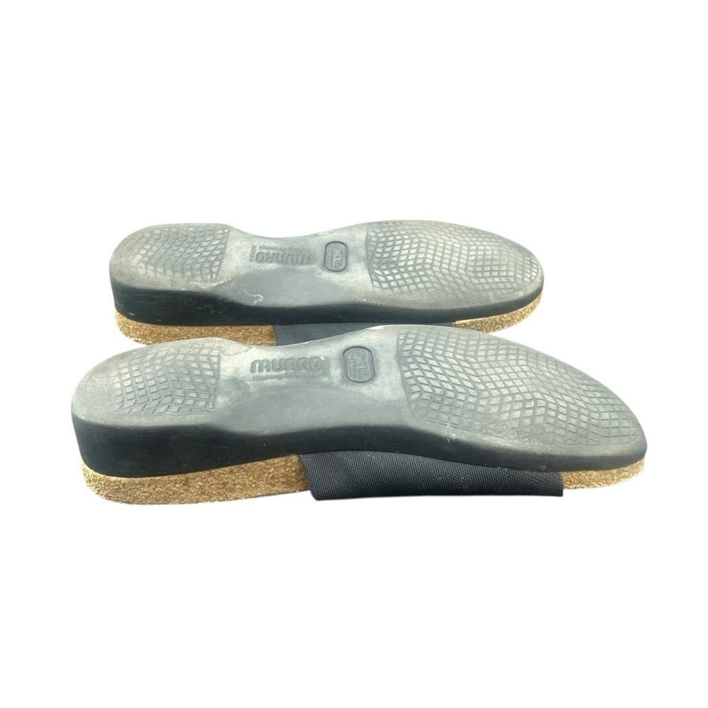 Munro Casita Slide Sandals Women's 6.5 M Black Stretchy Comfy - Picture 6 of 7